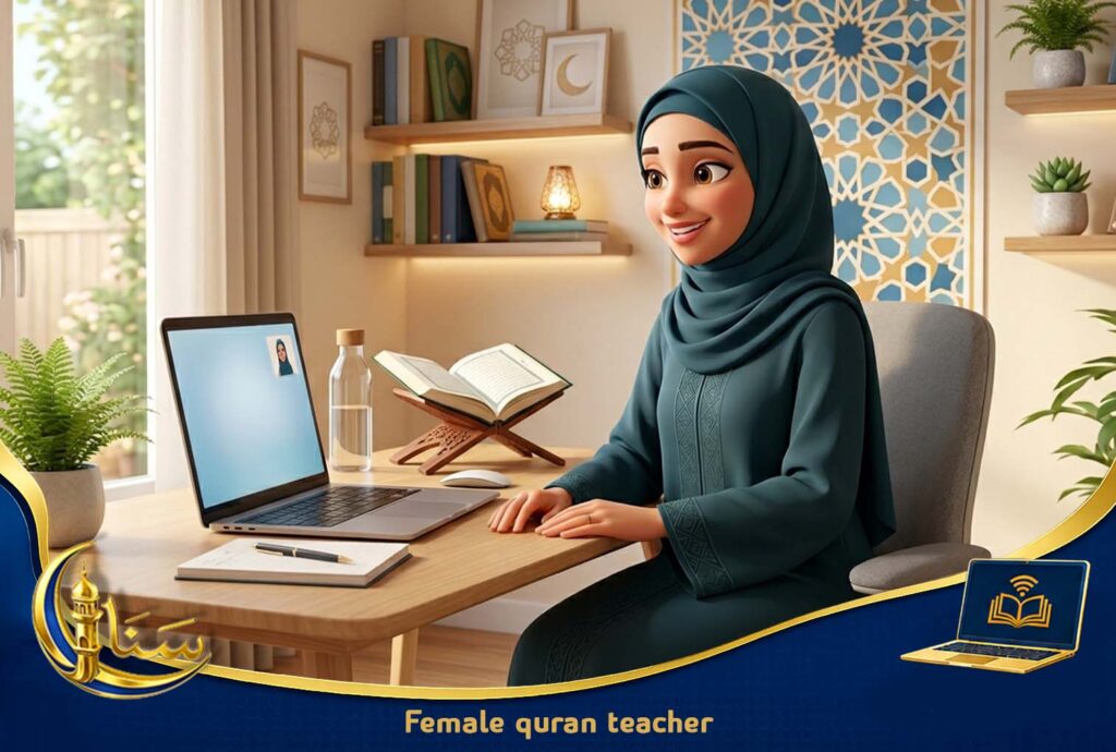 Female quran teacher