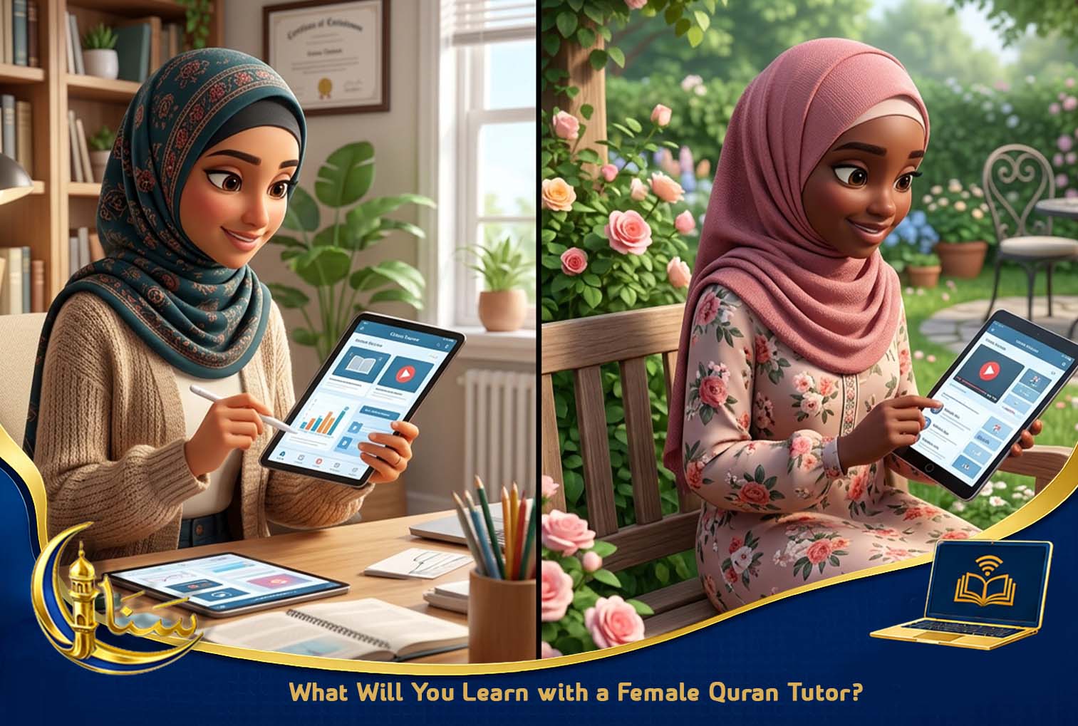 Female quran teacher