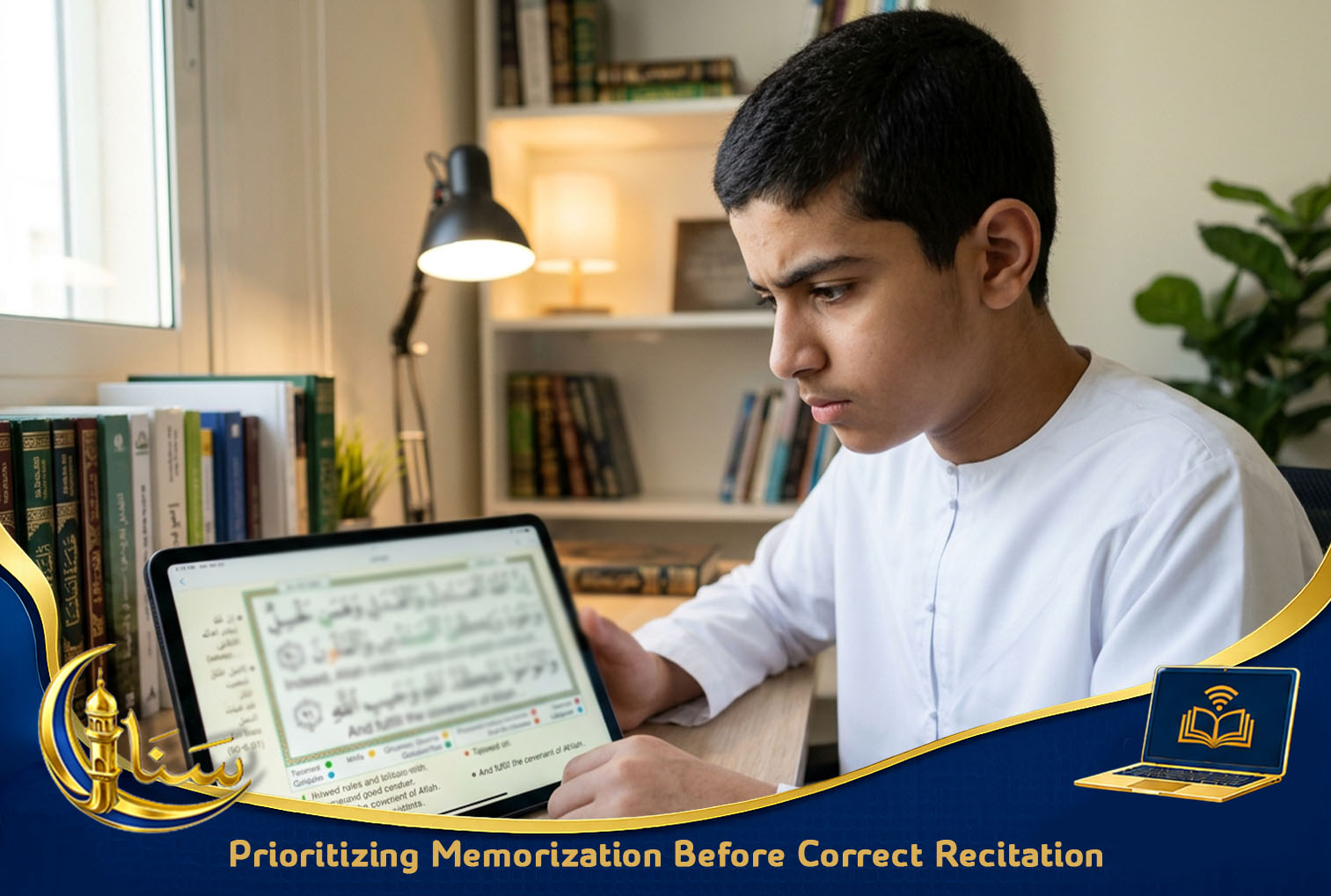 Prioritizing Memorization Before Correct Recitation