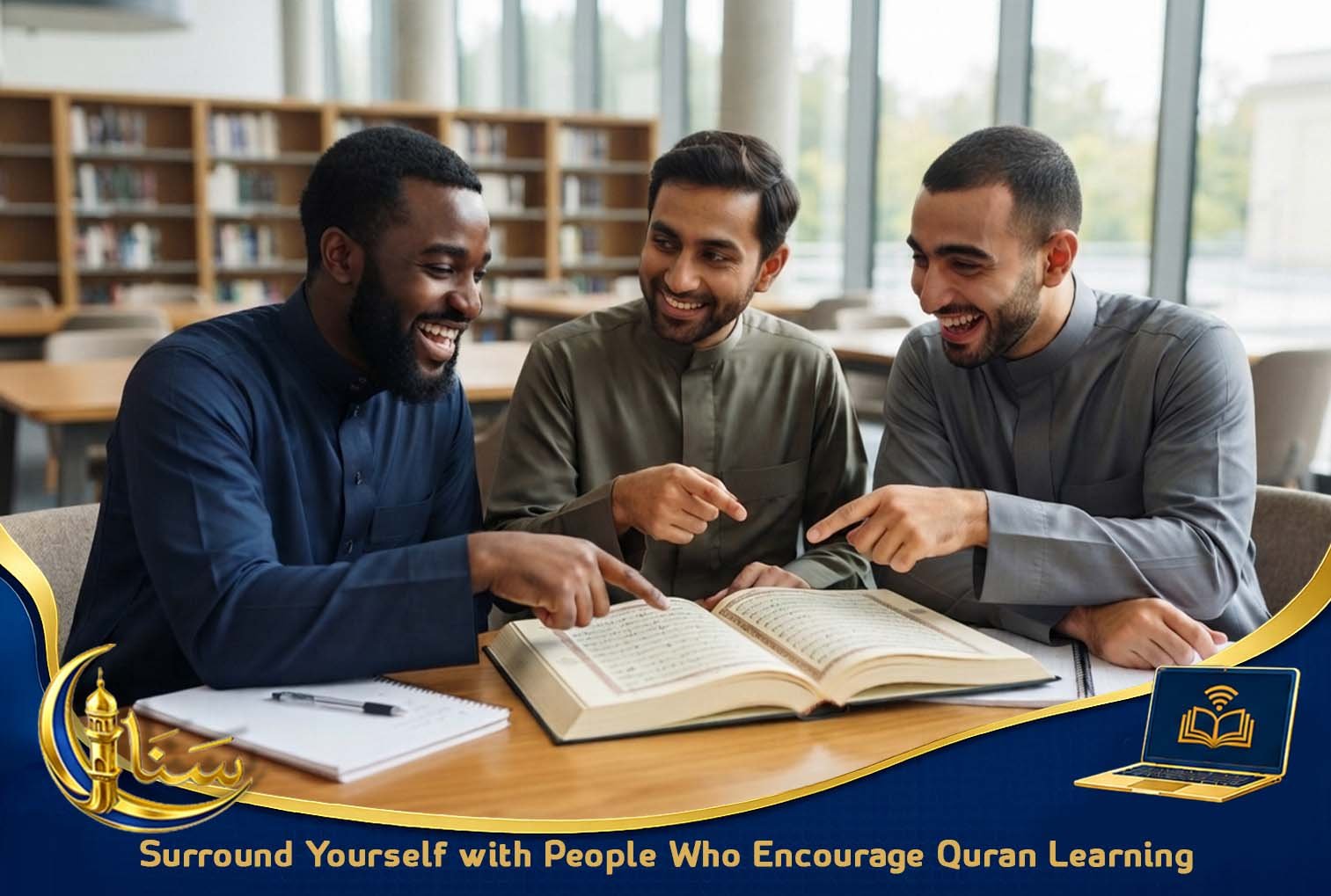 Surround Yourself with People Who Encourage Quran Learning
