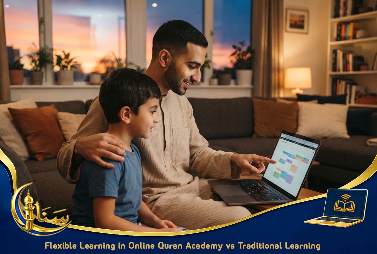 Flexible Learning in Online Quran Academy vs Traditional Learning