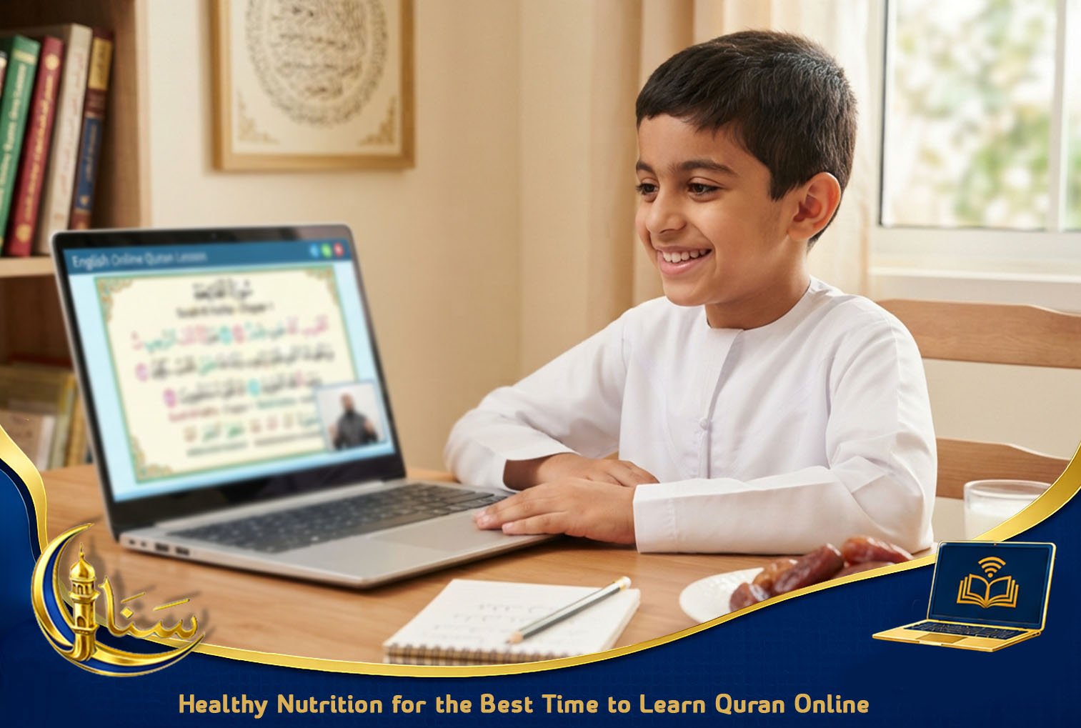 Healthy Nutrition for the Best Time to Learn Quran Online