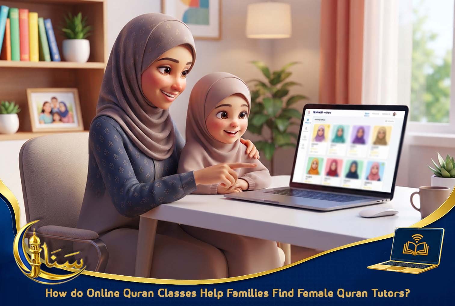 How do Online Quran Classes Help Families Find Female Quran Tutors?