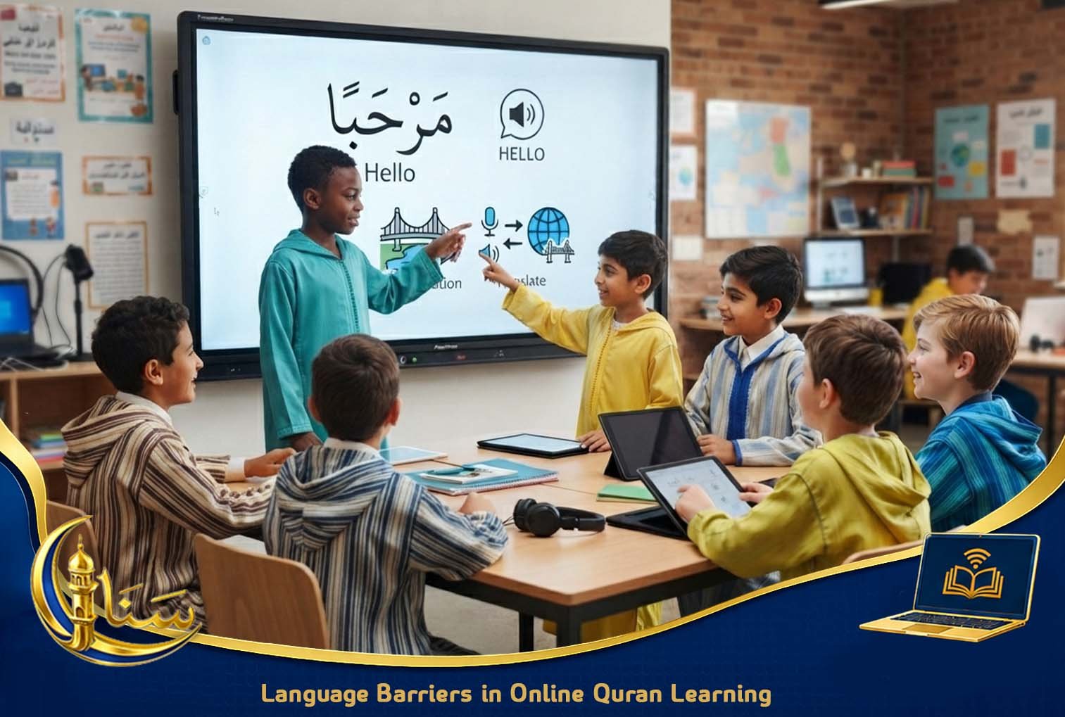 Language Barriers in Online Quran Learning