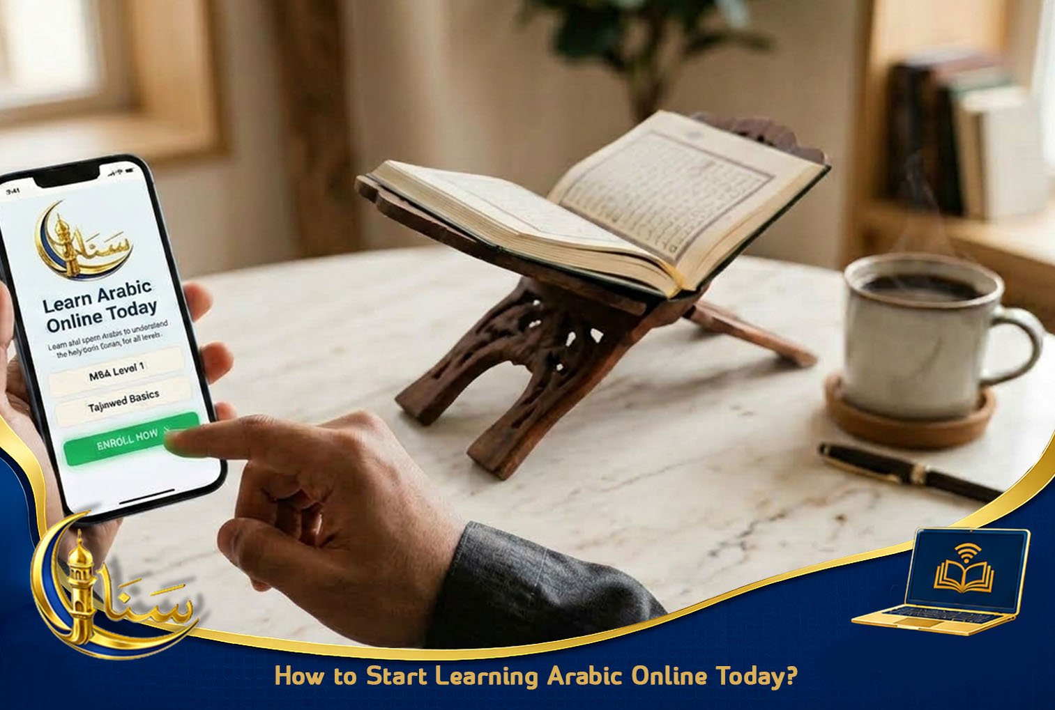 How to Start Learning Arabic Online Today?