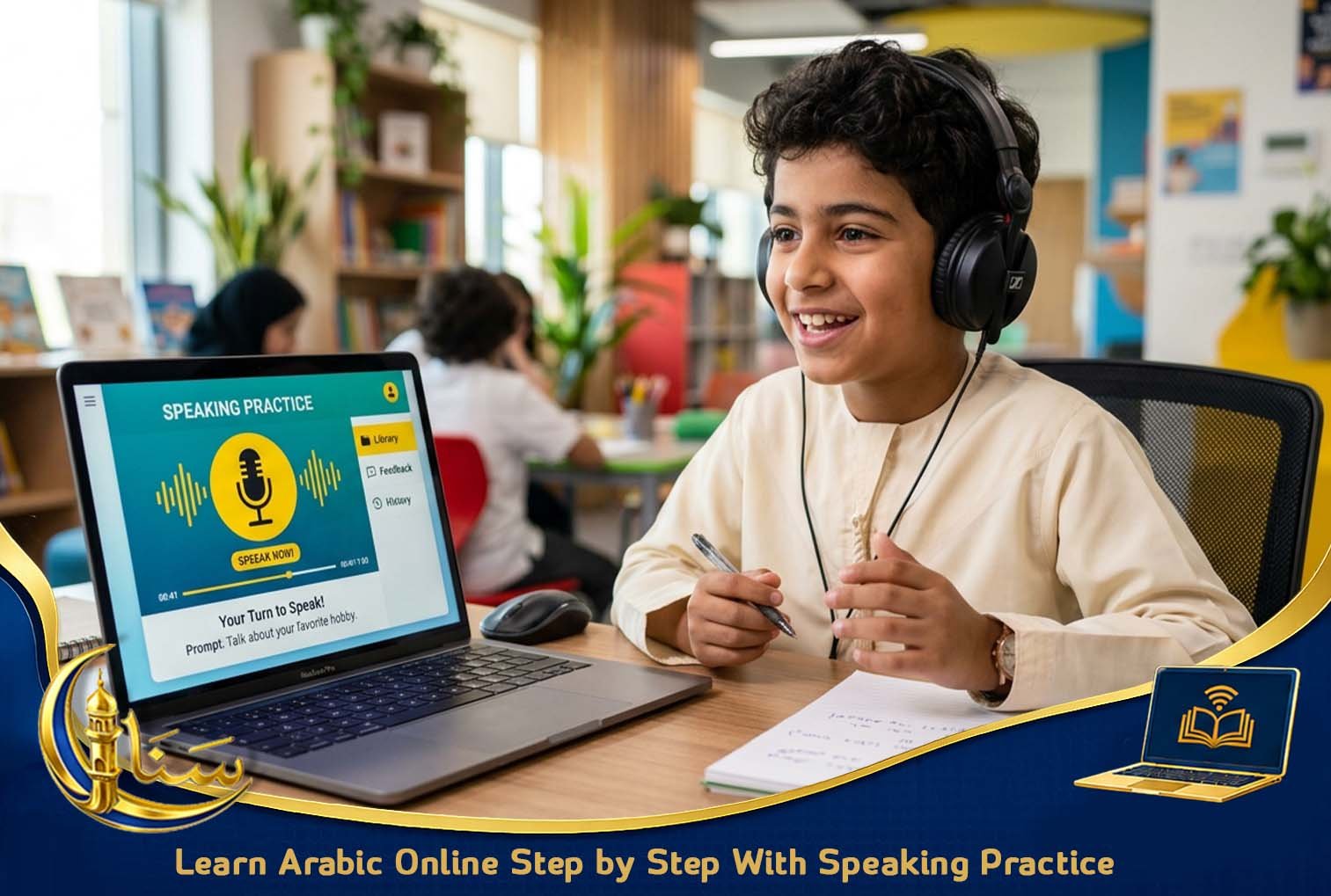 Learn Arabic Online Step by Step With Speaking Practice