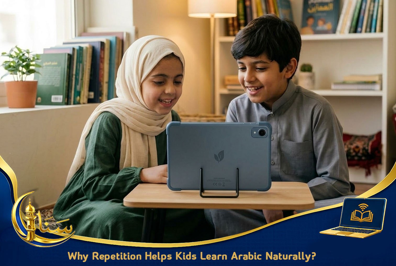 Why Repetition Helps Kids Learn Arabic Naturally?